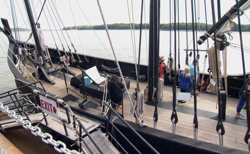 Replicas of Christopher Columbus' Ships