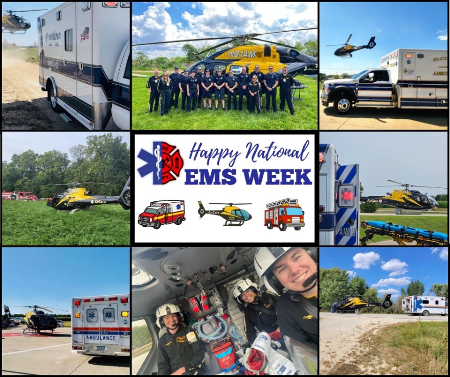 AirCare, which started in 1979 and serves four Iowa metro areas, celebrated National EMS Week earlier this month.