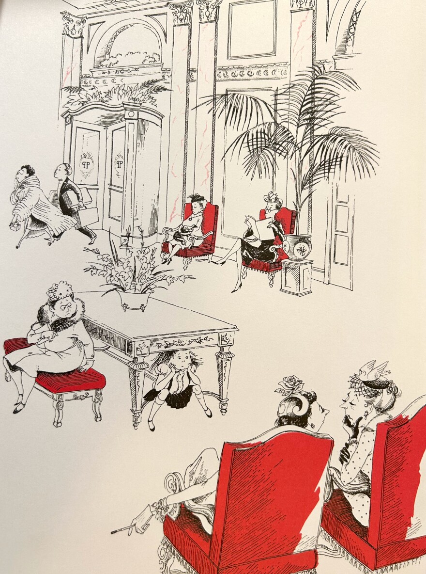 Illustration from "Eloise"