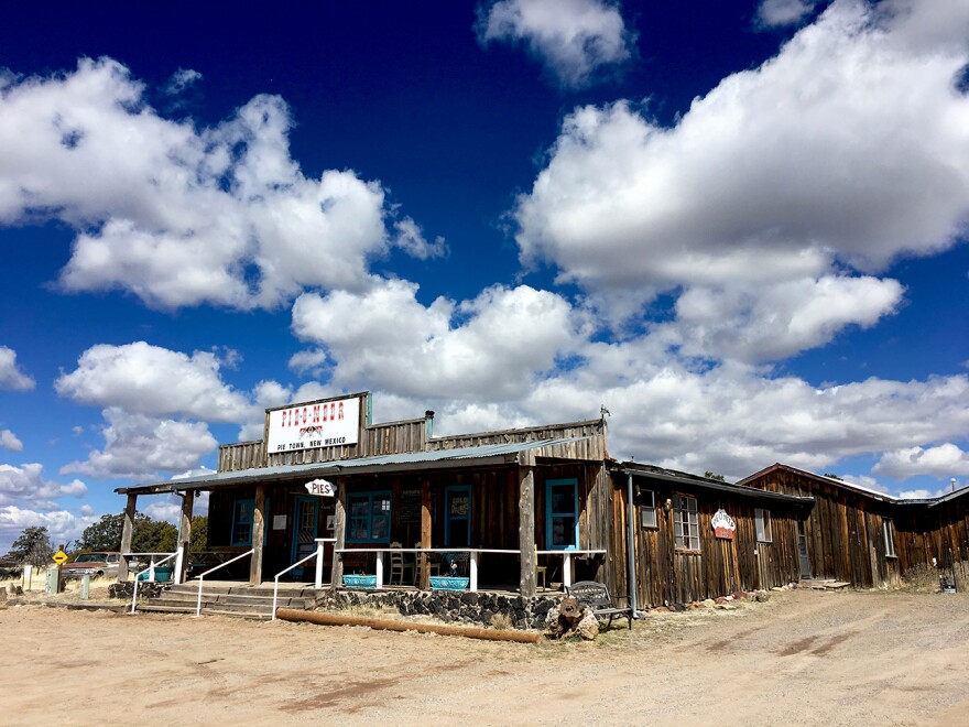The Pie-O-Neer restaurant in Pie Town, N.M., is a mecca for those with a sweet tooth and serves a New Mexican apple pie with green chili and pine nuts for the more adventurous.