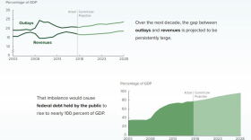 The Congressional Budget Office project ongoing and accelerating deficit spending.