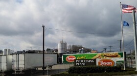 A quarter of the employees — 570 workers — at this Tyson poultry processing facility in Wilkesboro, N.C., have tested positive for the coronavirus.