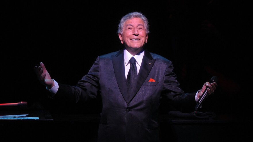 Tony Bennett performs at the Metropolitan Opera House in New York City on Sept. 18, 2011.