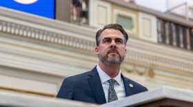 Oklahoma Gov. Kevin Stitt delivers his 2025 State of the State address on the first day of the legislative session.