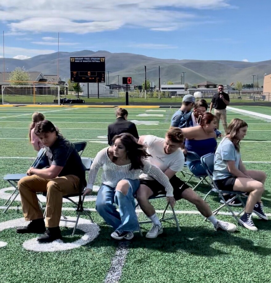 A lively musical chairs showdown