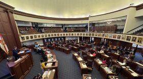 The Senate Floor during debate on Thursday Feb. 19, 2026.