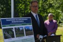 Pennsylvania Department of Environmental Protect Northeast Regional Director Joseph J. Buczynski talks about the Lower Broadway Recreational Complex in Nanticoke and the need to continue funding to clean up that site and more across the state.