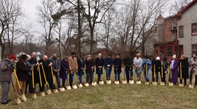 The groundbreaking Friday morning in South Cumminsville for the Net Zero Urban Village.  Cincinnati officials also launched the "Neighborhood Enhancement Program" at the same event.