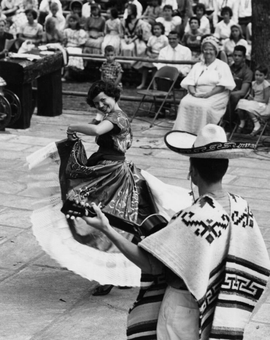 Mexican dancers, 1961.