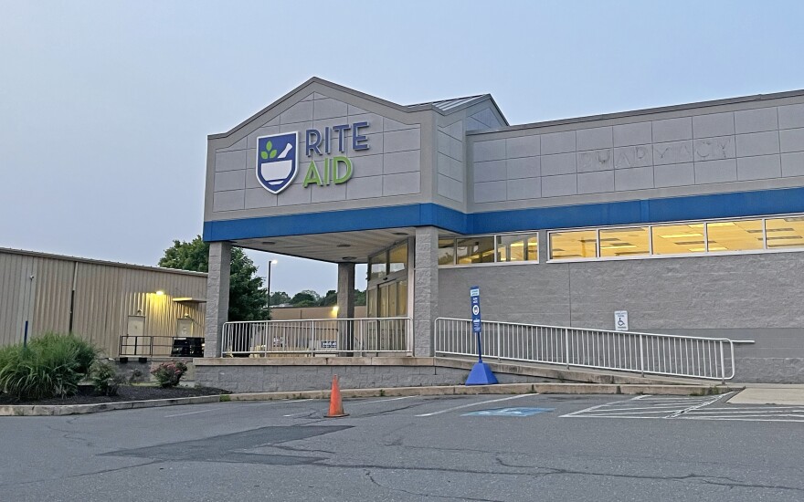 The former Rite Aid store on Center Street in Tamaqua is seen in June 2025 following its closure. Temple University’s Maurice H. Kornberg School of Dentistry is looking to open a dental education center and clinic on the site.