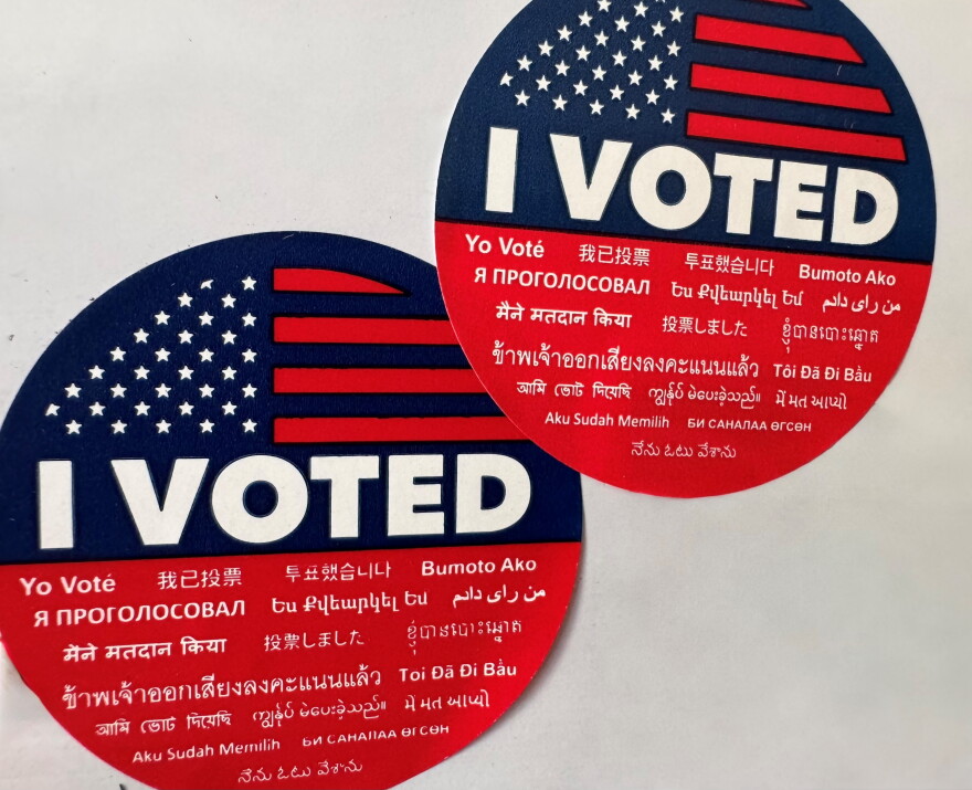 Voting is underway