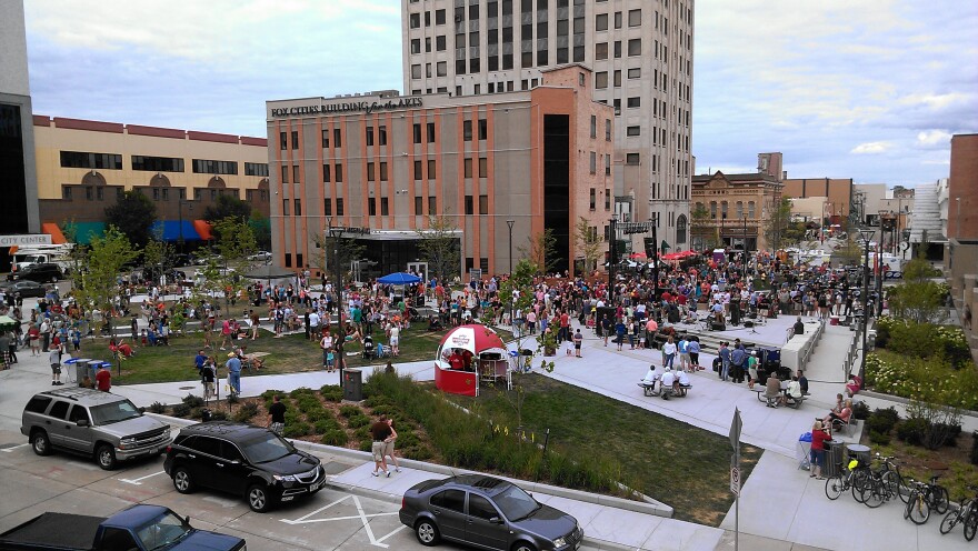 Appleton, Wisconsin is revered as the home of Harry Houdini and a park in the heart of downtown is fittingly called Houdini Plaza