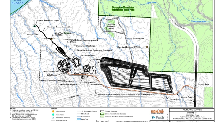 Proposed Mine Site
