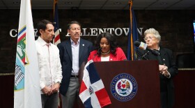 Allentown officials commemorate the establishment of a sister city relationship with Santo Domingo Este in the Dominican Republic.