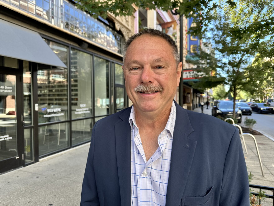 Republican Darrell Neeley is one of two candidates running for Indiana House District 72, which covers most of Floyd County.