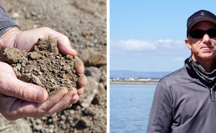 Pat Mapelli is a "dirt broker" (though he despises that name), a job in increasing demand as coastal restoration projects require more building material.