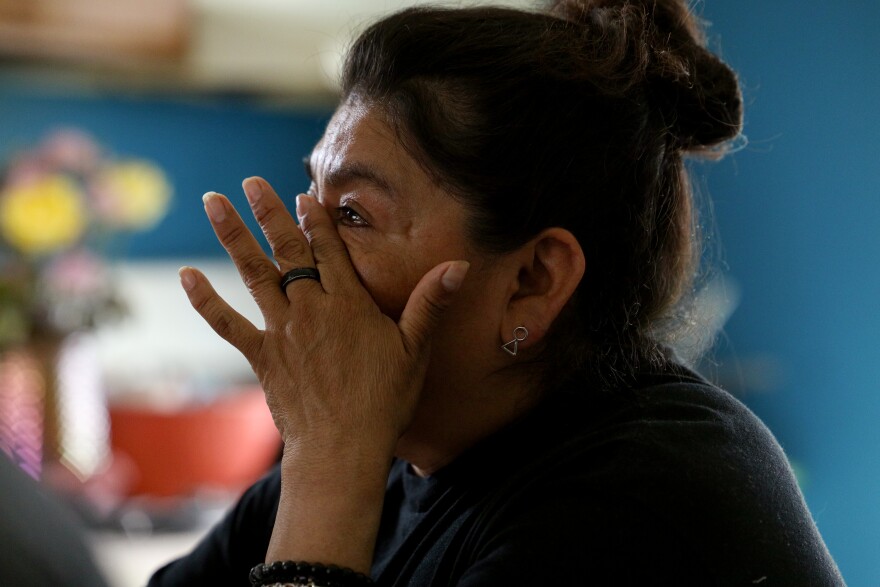 Dolores Bustamante, who received an immigration removal order in May 2018 and lost her appeal, is seeking an emergency stay while a motion to reopen her case is adjudicated. Her case was not considered a priority under the Biden administration but was later moved back onto the agenda under the Trump administration.