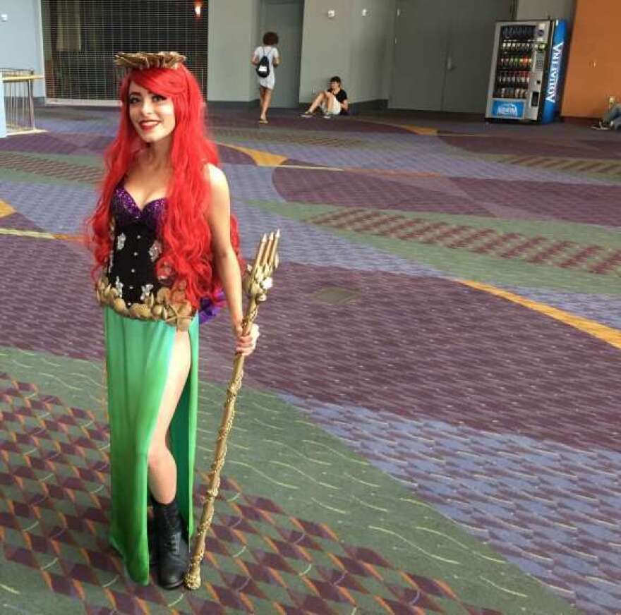 "Warrior Ariel" at GeekyCon 2015