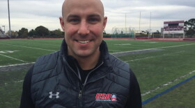 Bobsledder Nick Cunningham from Monterey, Calif., will be competing in his third Olympics. It's his second as a soldier athlete in the Army's World Class Athlete Program. (Krista Almanzan)