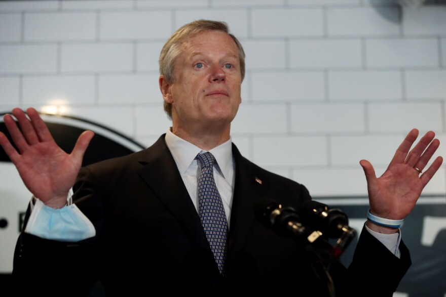 Massachusetts Governor Charlie Baker.