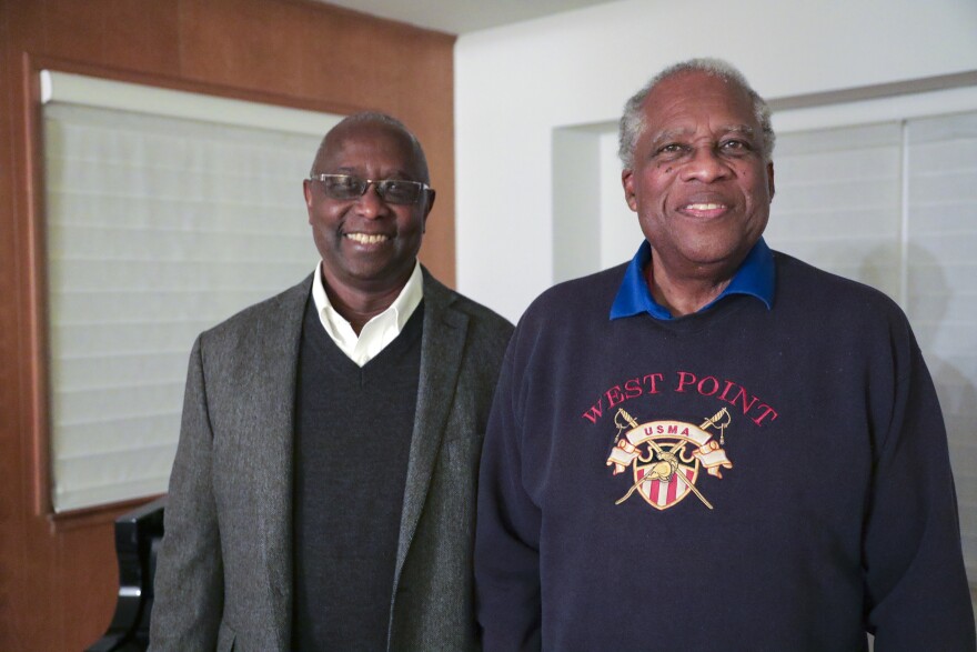 Jimmy Garrett (left) and Jerry Varnado helped organize the first Black Student Union in the country at San Francisco State.