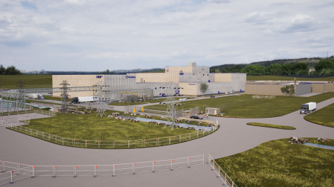 Rendering of new Westinghouse facility in Hopkins, SC.