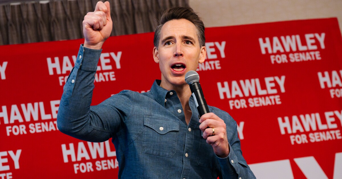 Josh Hawley wants data centers to build their own power plants