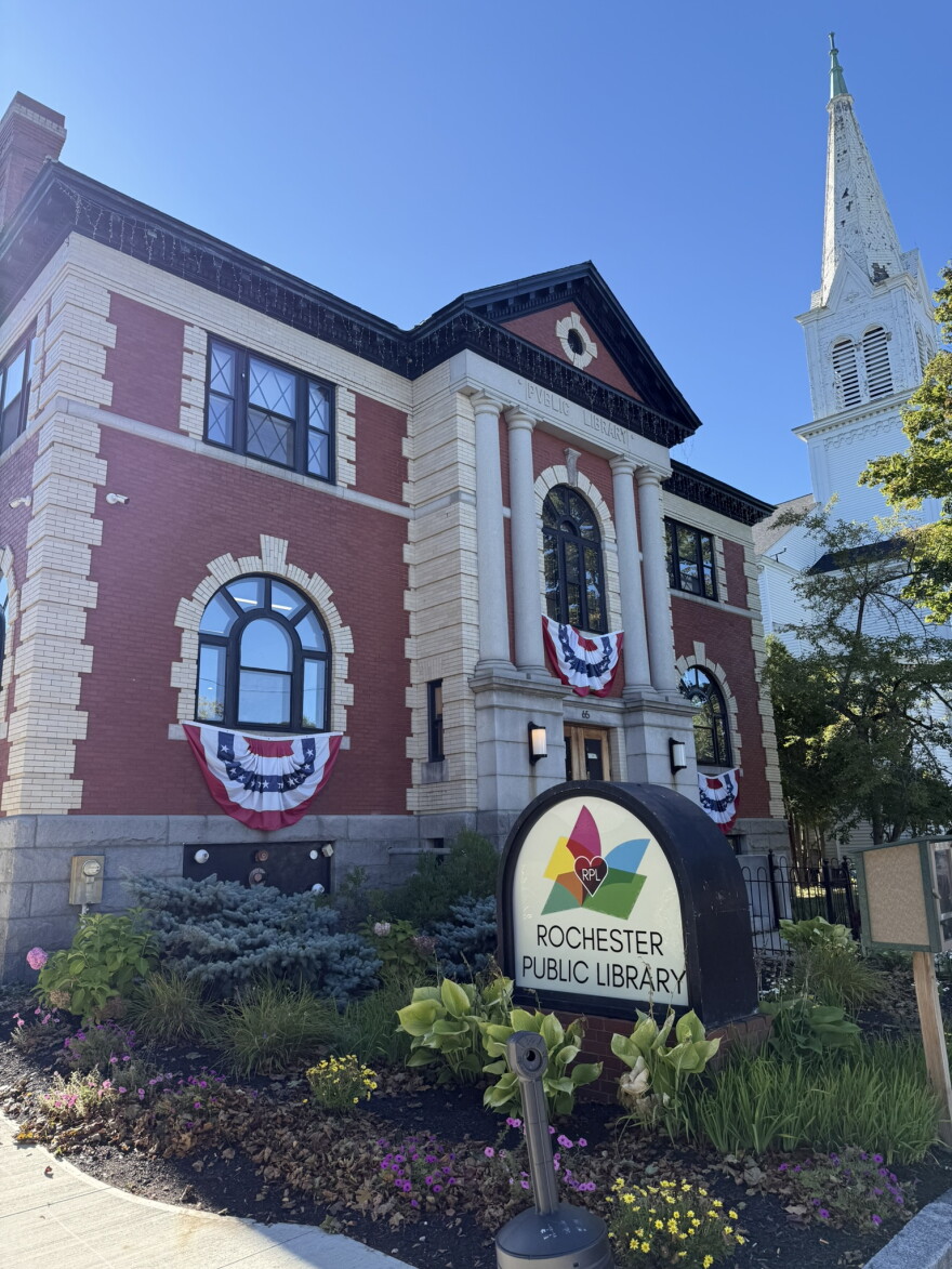 The Rochester Public Library's tagline is "The Heart of the Community" according to library director Marie Lejeune