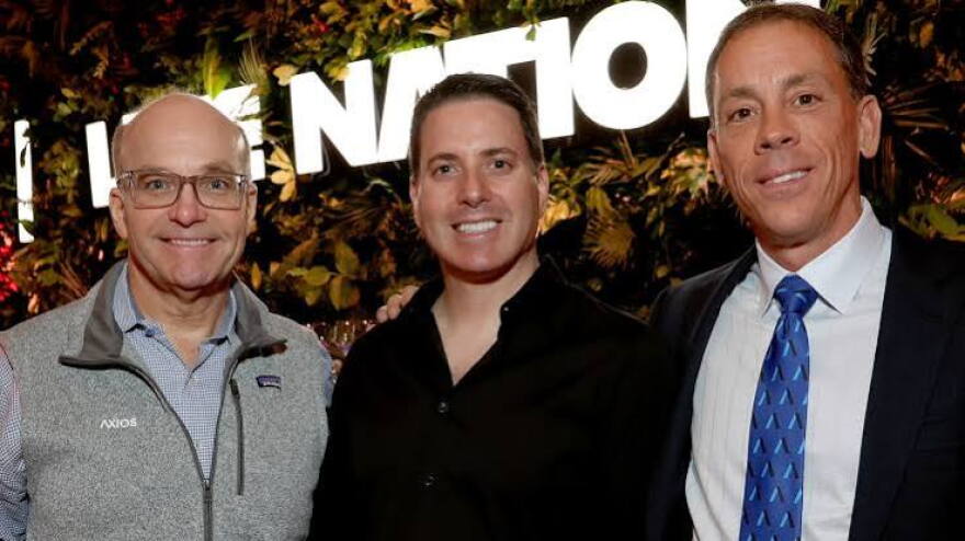 Axios founders, from left, Mike Allen, Roy Schwartz and Jim VandeHei, have authored a new book about simplifying work and life.