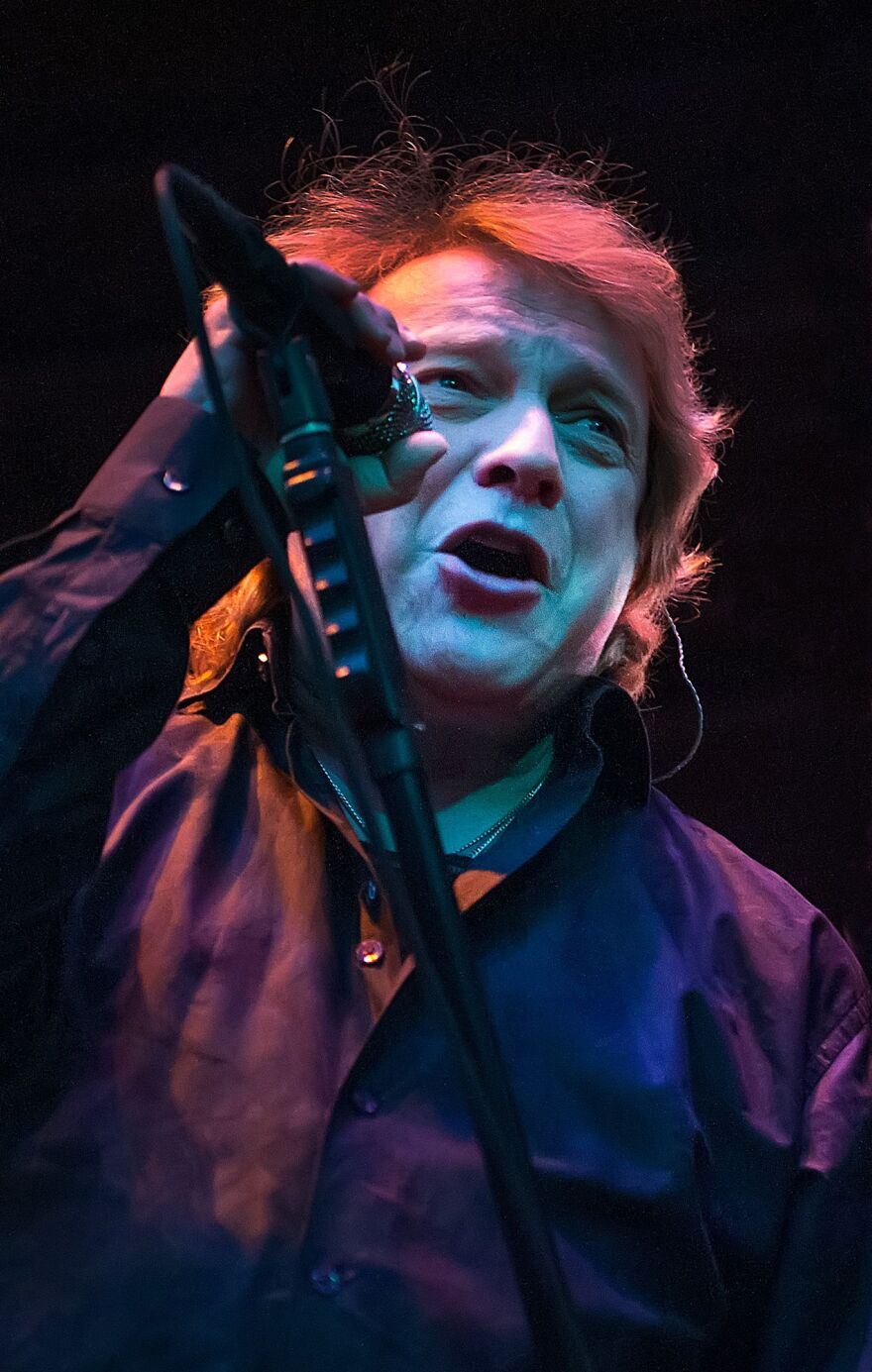 Lou Gramm performs at the Rochester International Jazz Festival in 2014