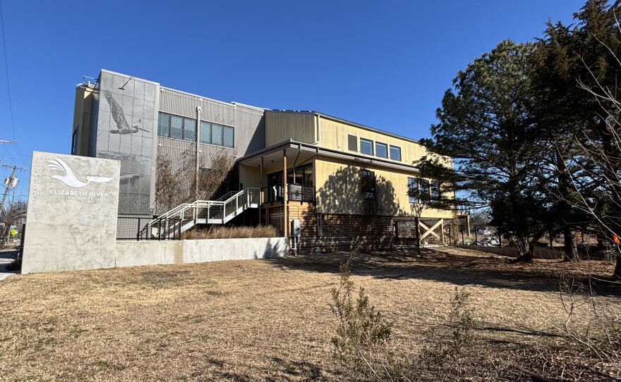 Land next to the Elizabeth River Project on Colley Avenue in Norfolk, where officials will build the new park. As seen Monday, Feb. 9, 2026.
