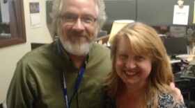 Glenn McClure with Brenda Tremblay, two days before the composer left Western New York for an epic trip