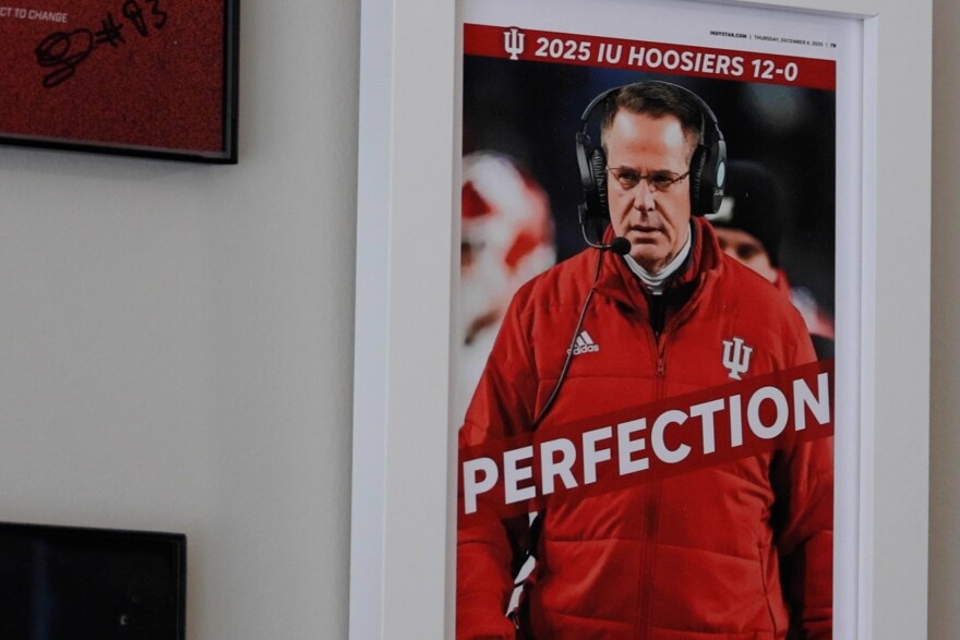 IU graduate student Liam Quinn bet $50 on IU winning the national championship.