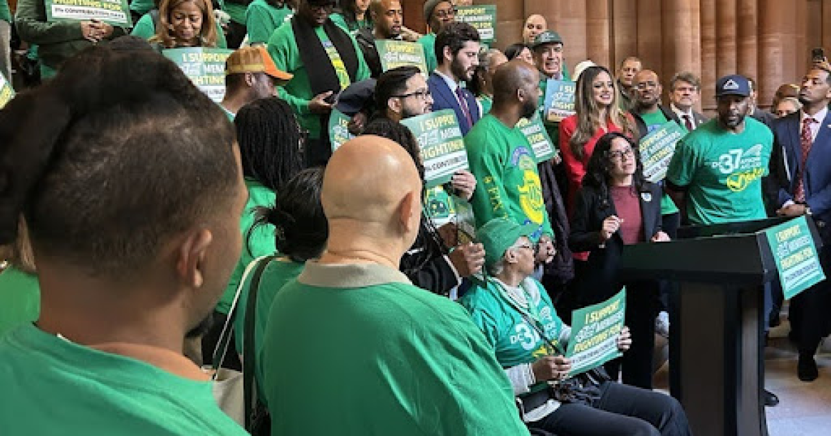 Big unions want to sweeten pensions. Albany is rallying with them.