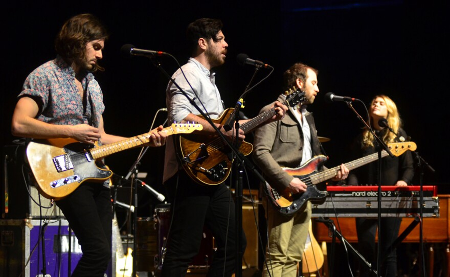 Milo Greene makes its first appearance on <em>Mountain Stage</em>, recorded live on the campus of West Virginia University in Morgantown.
