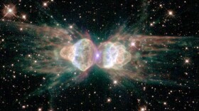 A Hubble Space Telescope image of the Ant Nebula. Astrophysicist Adam Frank spent last week at an international meeting in Hong Kong trying to understand the science of what these objects tell us about the last gasp of dying stars like the sun.