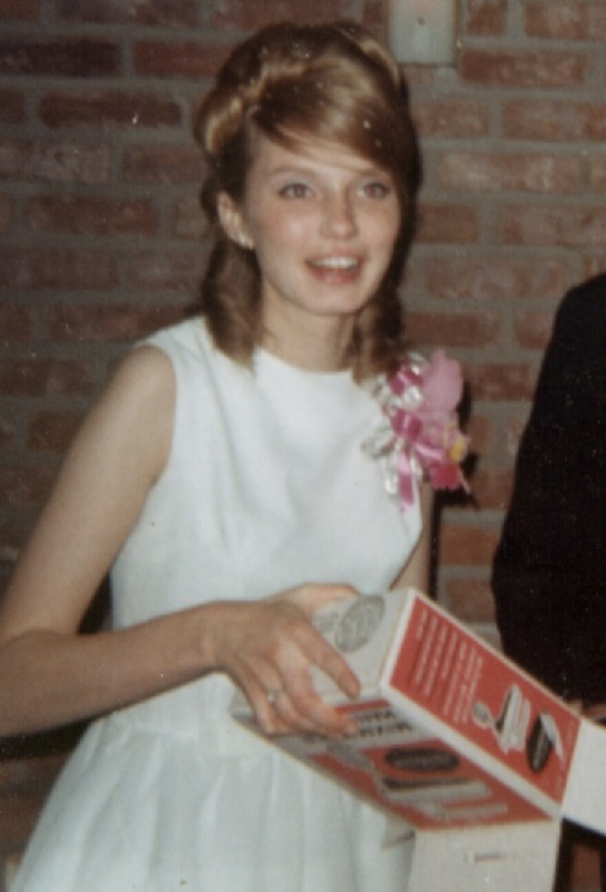 Janet Lynn Shanahan, on her wedding day, May 24, 1968.