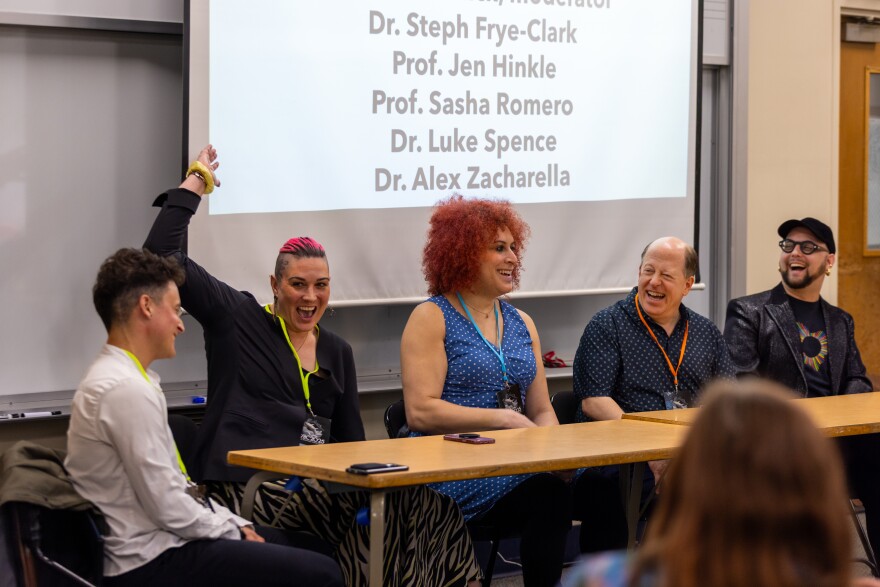 Panelists at the International Women's Brass Conference, 2025.