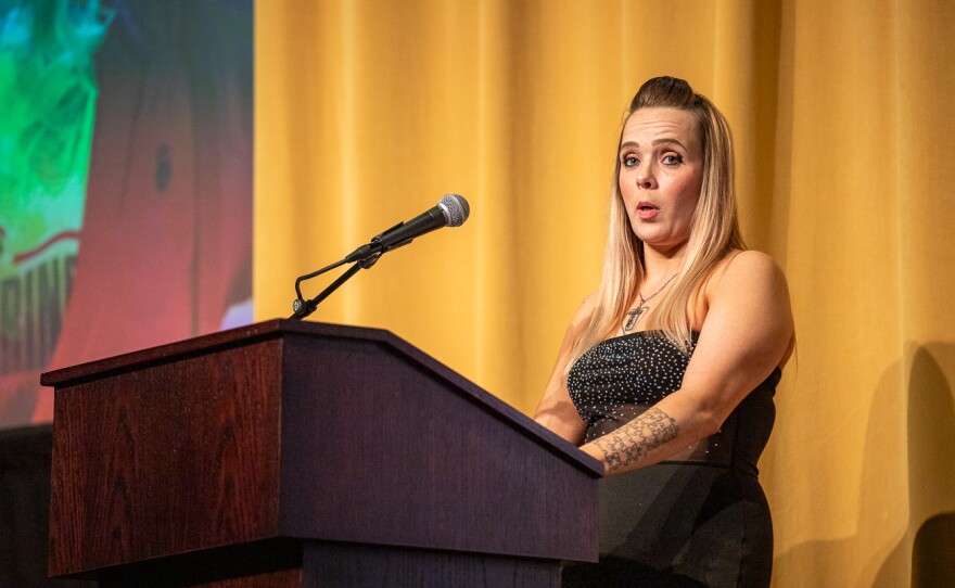 Nearly 60 graduates of the Goodwill / NexStep Alliance GED program received their diplomas on Thursday during a ceremony at the Wichita State Hughes Metropolitan Complex. “I’m no longer stuck. I no longer have those chains holding me back," said graduate Gabriela Rodriguez.