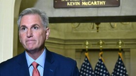 House Speaker Kevin McCarthy continues to battle a group of conservatives who oppose any short-term spending bill ahead of a likely government shutdown.