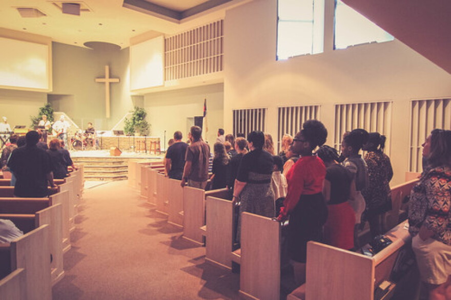 Sunday service at Christ Community Church in Fort Myers