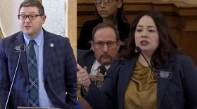 Rep. Tony Venhuisen and Rep. Peri Pourier debate SB 191 in the House of Representatives