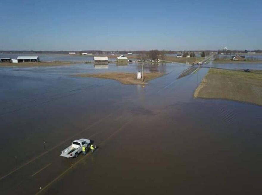 Floods Across Daviess County Keep Riverfront Park Under Water and