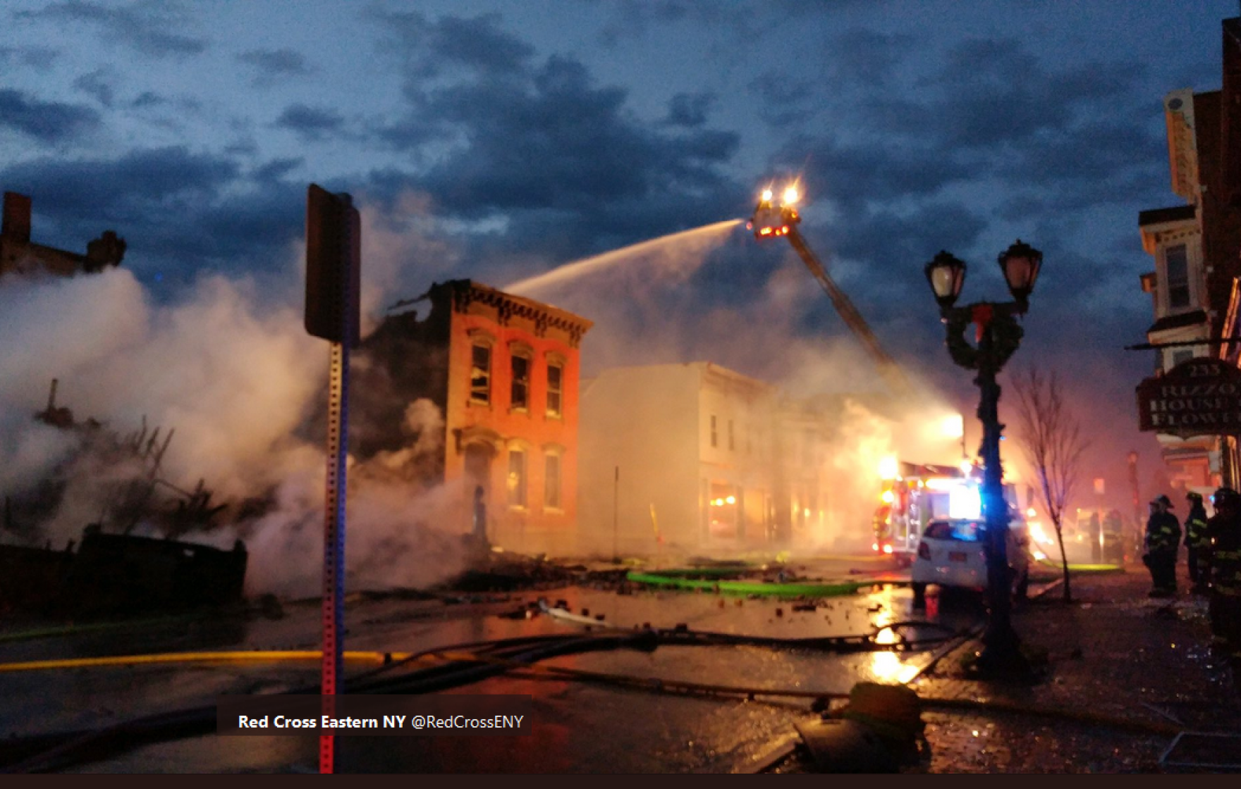 Devastation In Downtown Cohoes After Fire Levels Nearly 20 Buildings WAMC