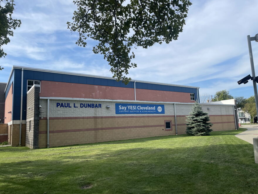 Paul L. Dunbar School in Cleveland, one of three schools at Cleveland Metropolitan School District that were flagged for testing "irregularities" this year.