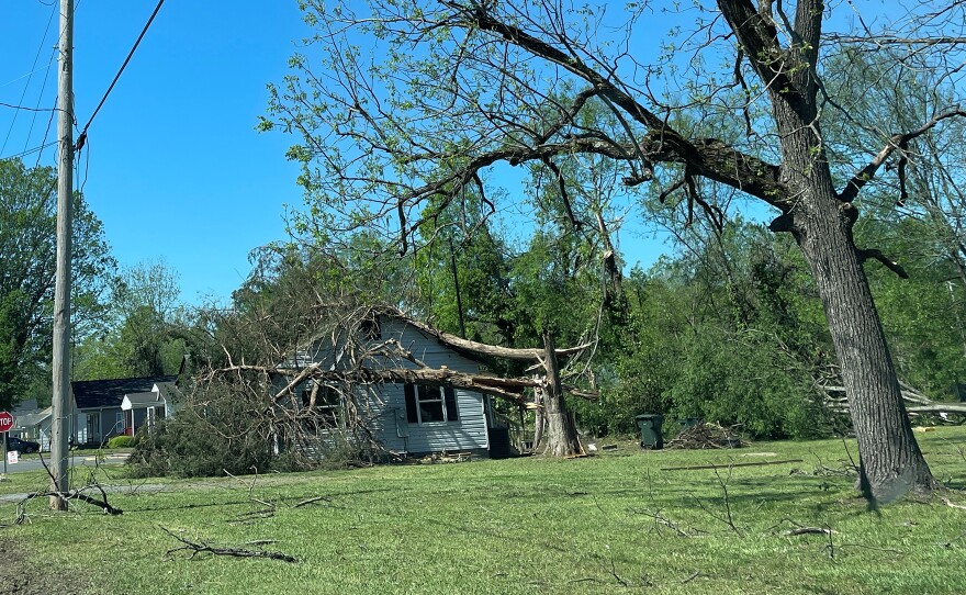 Despite the damage, Southside Rock Hill did not qualify for federal disaster relief following the hailstorm. THe Habitat for Humanity of York County funds are the first to specifically address direct aid to uninsured homeowners in the city's poorest neighborhood.