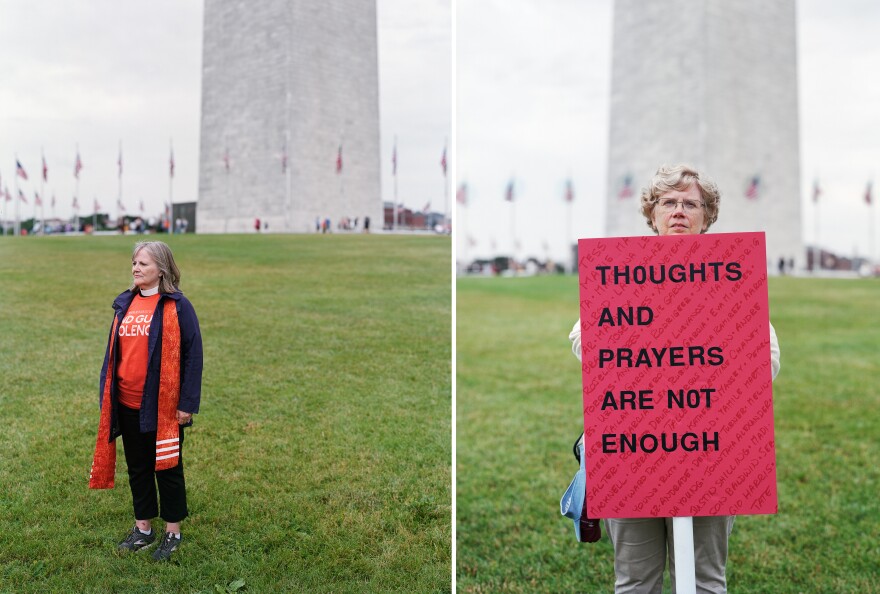 Left: The Rev. Paula Toland; Right: Jody Cadwell