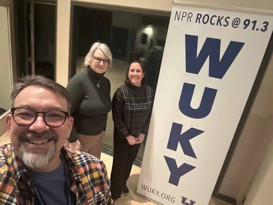 Left to right: Alan Lytle, Liza Holland, Liz Sheehan