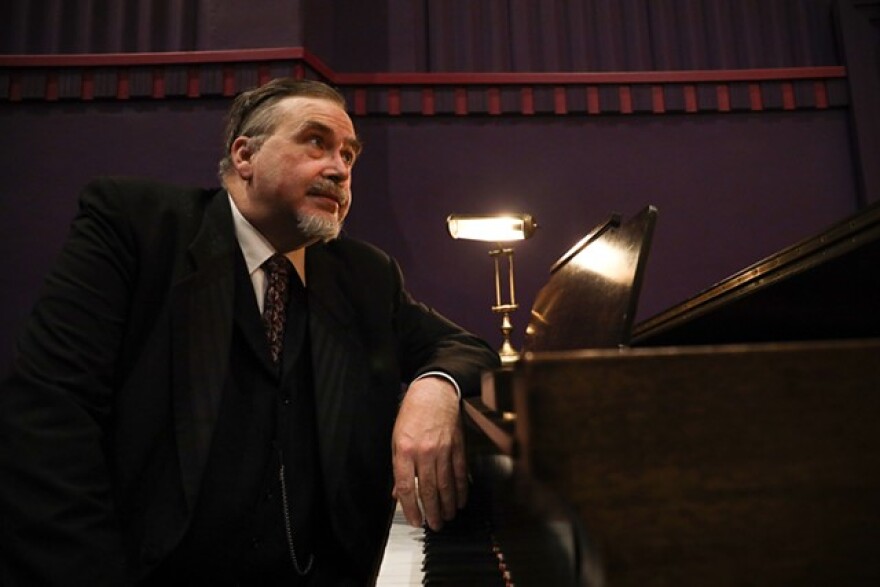 Philip Carli, of the George Eastman Museum's Dryden Theatre, is one of about three dozen silent film accompanists around the country.