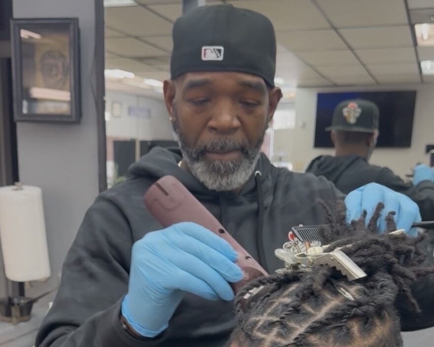 Stacy "Quick" Hardy has barbering and giving back to the Rochester community for more than 40 years. His barber shop is located at 537 Dewey Avenue.